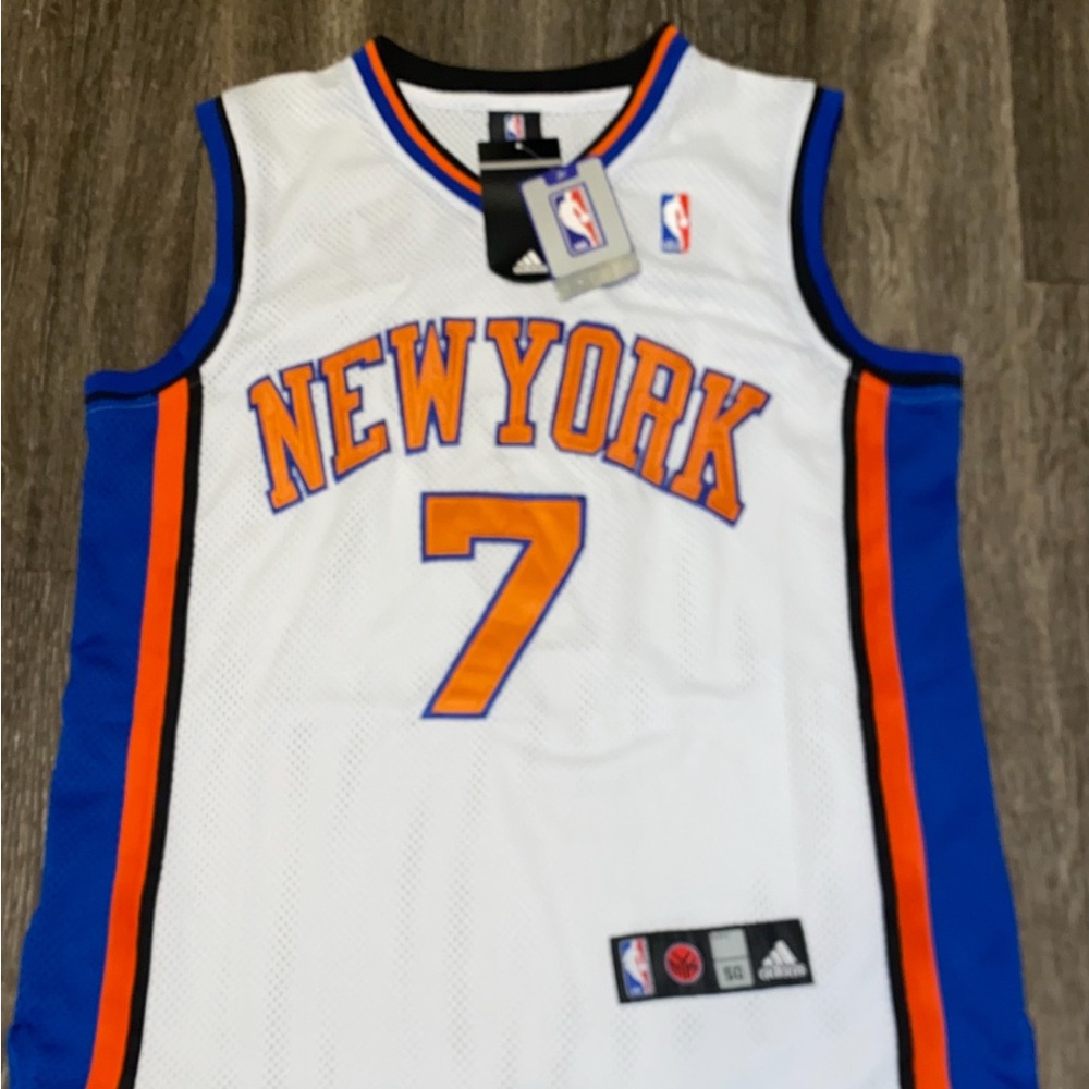 Adidas NBA New York Knicks Carmelo Anthony Basketball Jersey Size 50 stitch NWT
